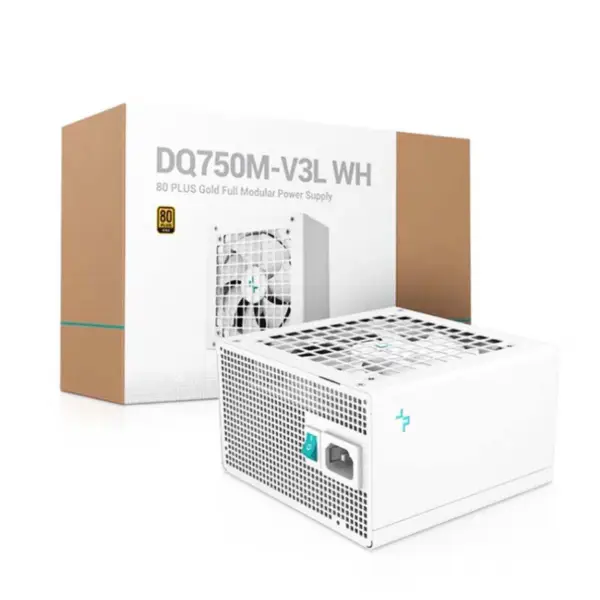 Zasilacz 750W do komputera stacjonarnego Deepcool Dq750m-v3l 80plus Gold 47~63hz