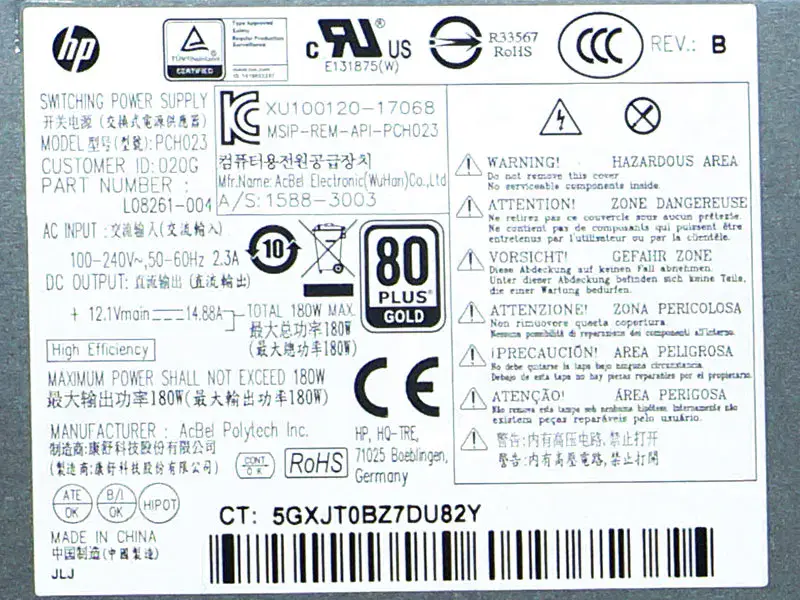 Zasilacz HP L08261-004