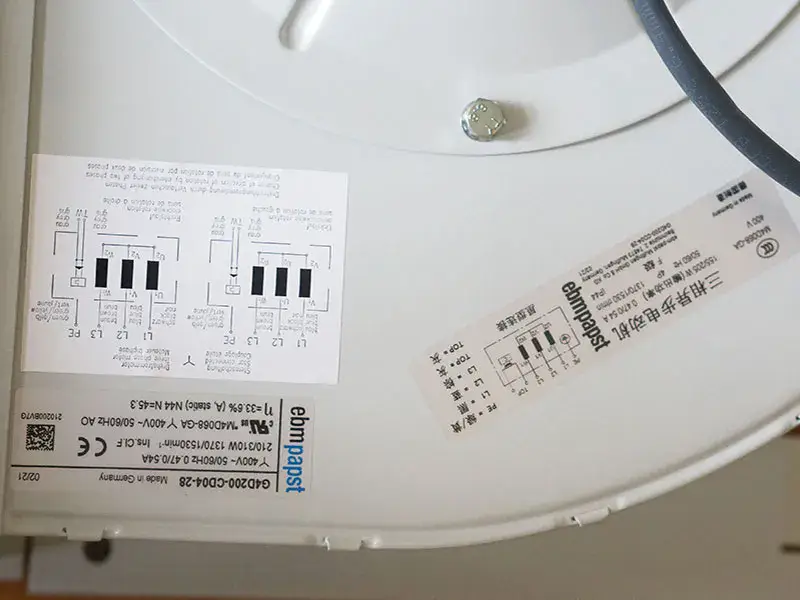 Wentylator Ebmpapst G4D200-CD04-24 G4D200-CD04-28