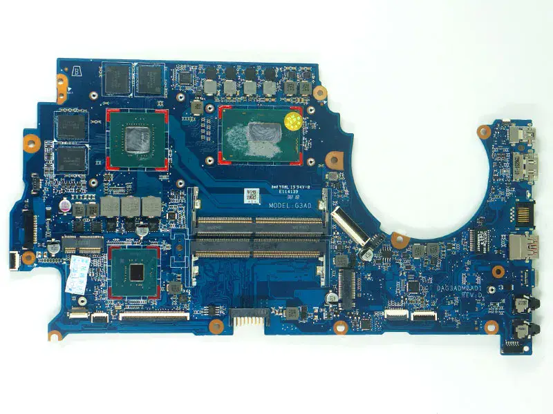 Płyta główna HP TPN-Q194 15-CE DAG3ADMBAD1 I5-8300HQ GTX1050 4G