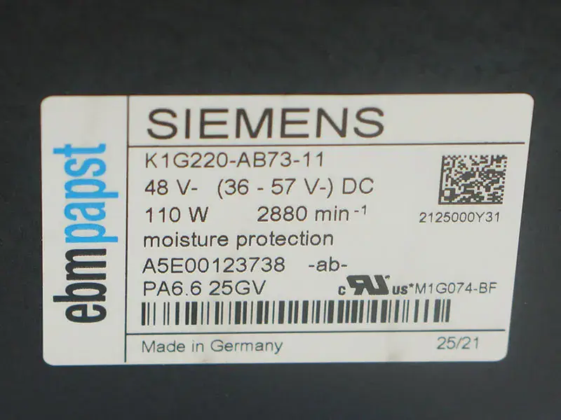 Wentylator Ebmpapst K1G220-AB73-11