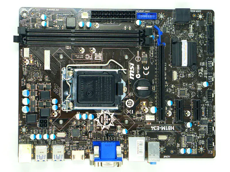 Płyta główna MSI H81M-E34 LGA1150 DDR3