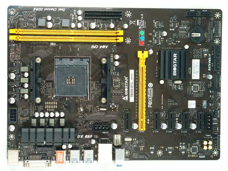 Płyta główna Biostar TB350-BTC Socket AM4 DDR4