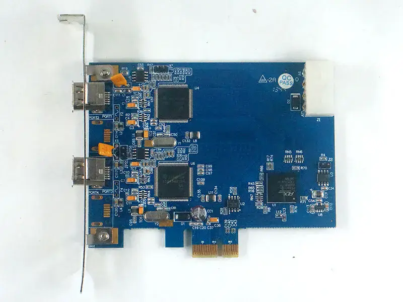 FWX2-PCIE10 Rev: 1.1 Karta przechwytująca FWX2-PCIE10-2 1394