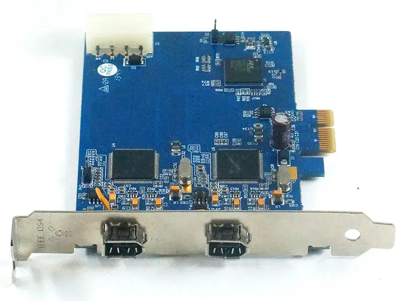 FWX2-PCIE10 Rev: 1.1 Karta przechwytująca FWX2-PCIE10-2 1394