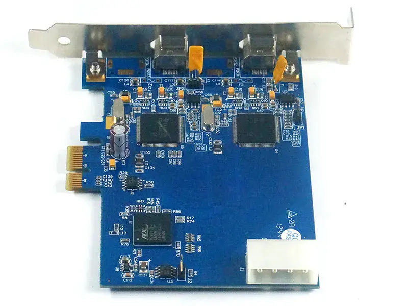 FWX2-PCIE10 Rev: 1.1 Karta przechwytująca FWX2-PCIE10-2 1394