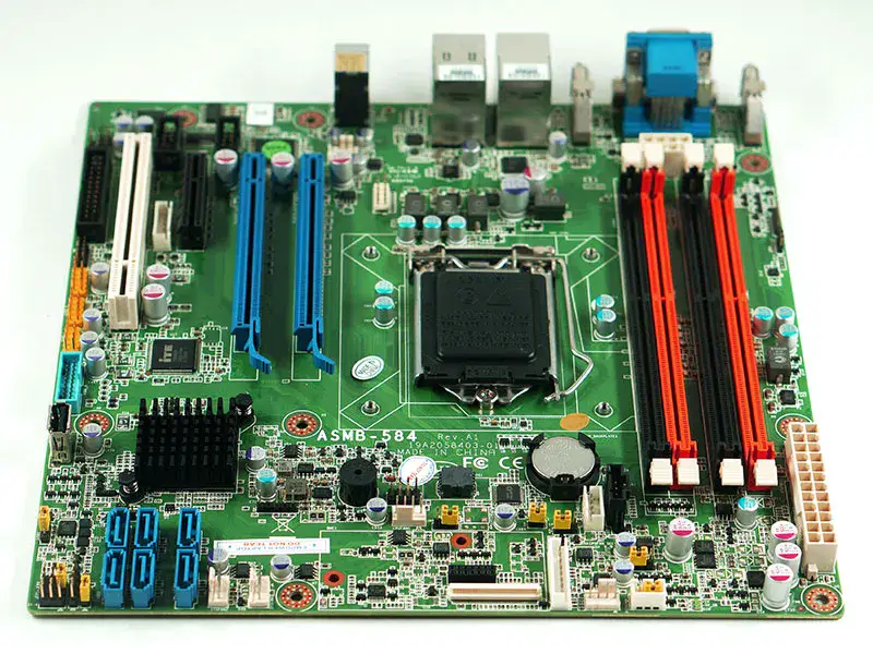 Płyta główna Advantech ASMB-584 REV.A1 ASMB-584G2 19A2058403-01