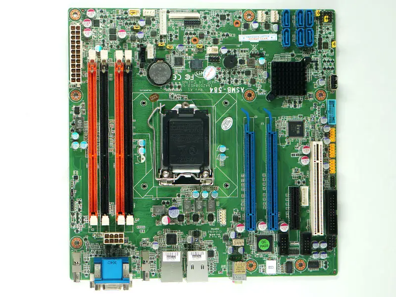 Płyta główna Advantech ASMB-584 REV.A1 ASMB-584G2 19A2058403-01