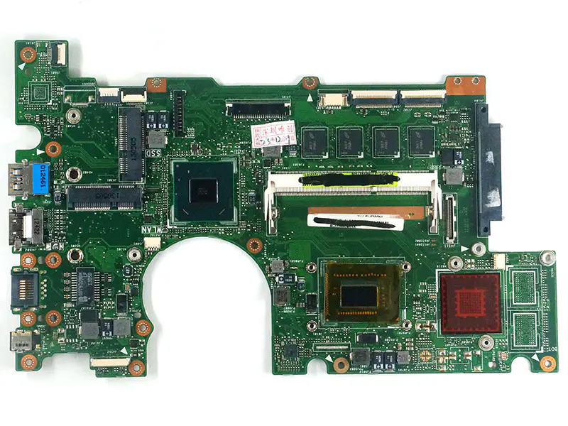 Płyta główna B400A I5-3317U CPU REV2.0 4GB RAM Do Laptopów Asus B400VC B400V B400A