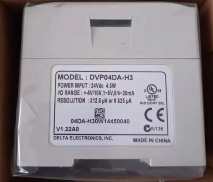 Moduł PLC DELTA DVP04DA-H3