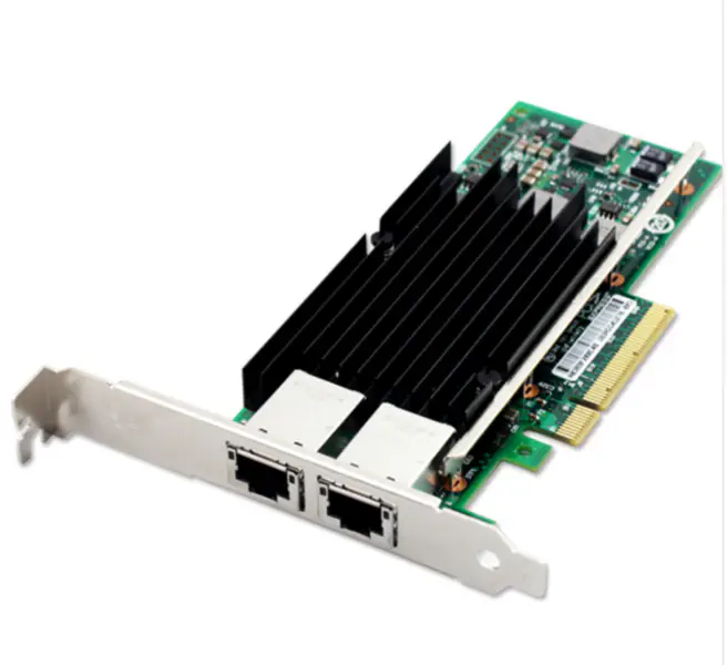 Oryginalna karta sieciowa Intel X520-T2 X540-T2 10Gps RJ45 PCI-E E10G42BT Ethernet Converged Network Adapter Card