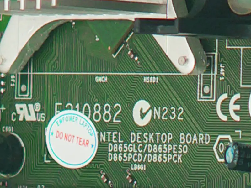 Płyta główna Intel E210882 D865GLC/D865PESO/D865PCD
