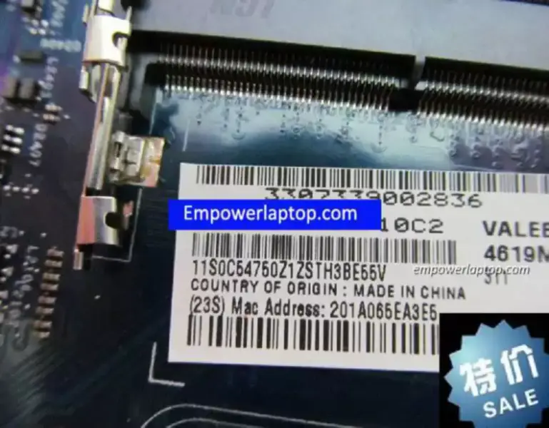 Płyta główna Lenovo E545 LA-8127P FRU:04X4809