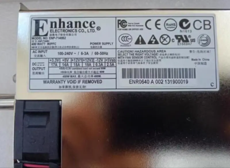 Zasilacz Enhance ENP-7140B2 400W 1+1