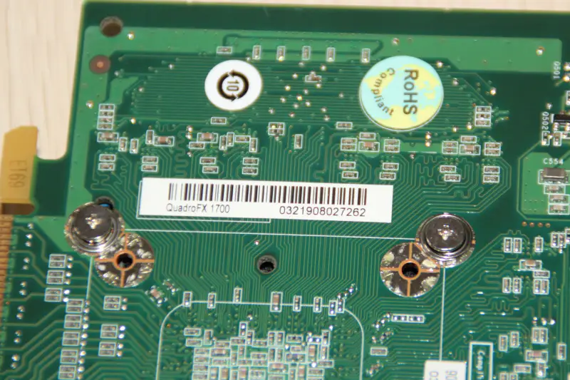 Karta graficzna Quadro FX1700 512M PCI-E DVI*2