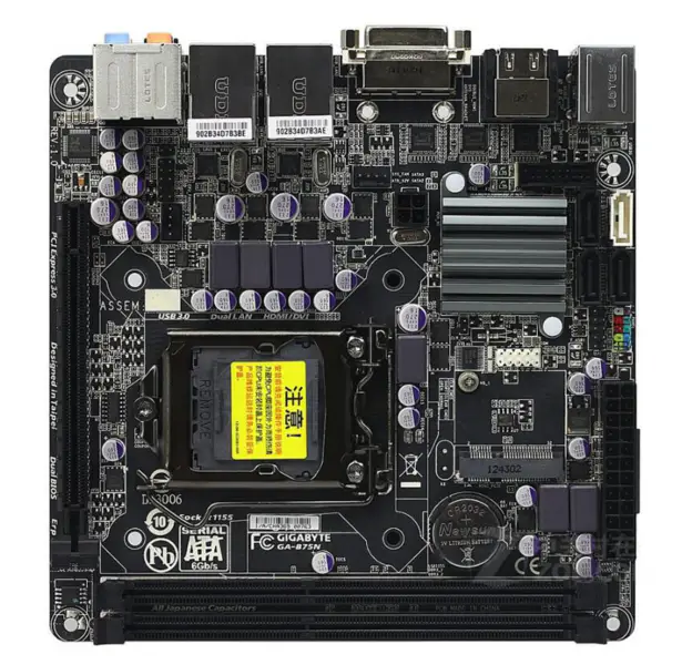 Płyta główna Gigabyte GA-B75N LGA 1155 DDR3