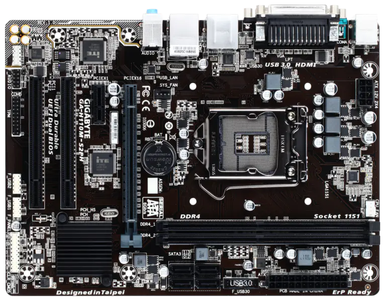 Płyta główna Gigabyte GA-H110M-S2PH LGA1151/DDR4/Mini-ITX