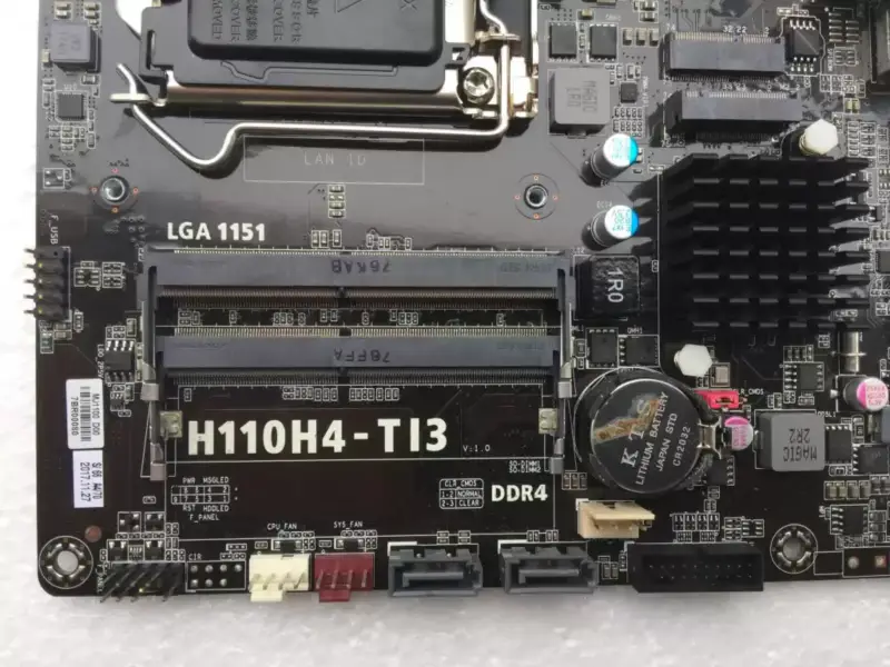 ECS H110H4-TI3 Płyta główna H110 Chipset LGA1151 Mini-ITX