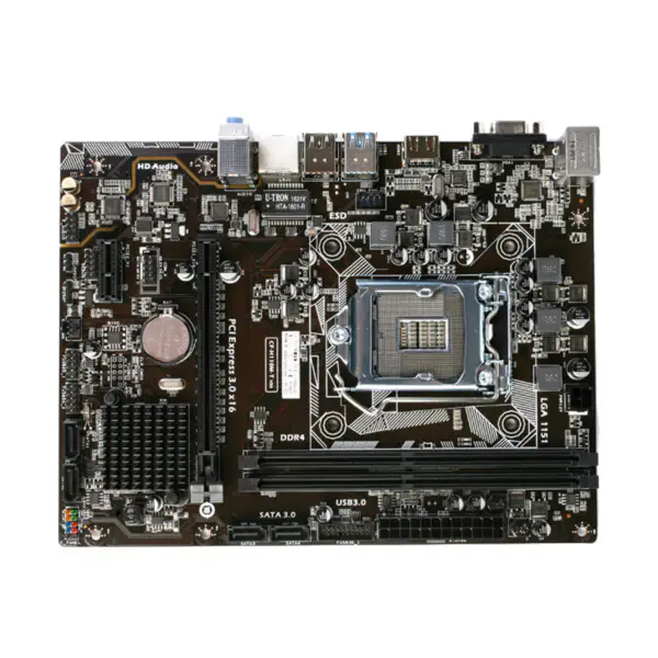 Kolorowa płyta główna H110M-T DDR4 H110 LGA1151 32G M-ATX
