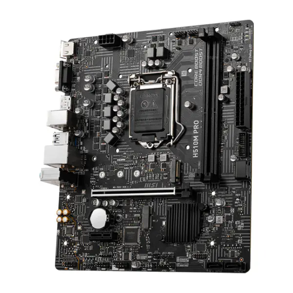 Płyta główna MSI H510M PRO PCI-E 4.0 DDR4 64GB SATA III Intel 11TH Gen Micro ATX USB3.2