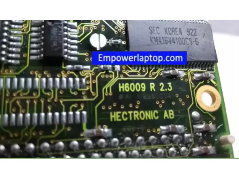 HECTRONIC AB H6009 R 2.3 FUNK TEST S/N 3980 przemysłowa płyta główna
