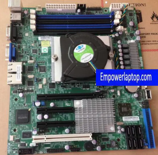 Płyta główna SuperMicro H8SCM SR5650 DDR3 C32 z obsługą 4/6/8 rdzeni i wentylatorem procesora