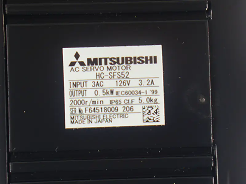 Silnik serwo Mitsubishi HC-SFS52 AC