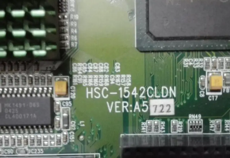 EVOC HSC-1542CLDN VER:A5 Płyta główna do przemysłowych urządzeń sterujących