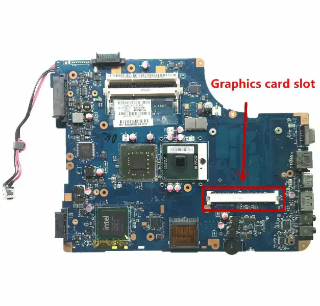 Toshiba Satellite L500 L550 L555 KSWAA LA-4982P K000086430 Płyta główna z dedykowanym układem graficznym do laptopów