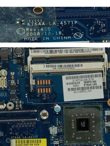 Płyta główna Toshiba Satallite A355 K000071600 KTKAA LA-4571P