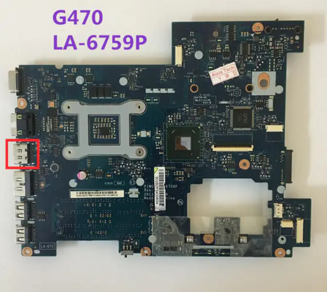 Płyta główna do laptopa Lenovo G470 PIWG1 LA-6759P