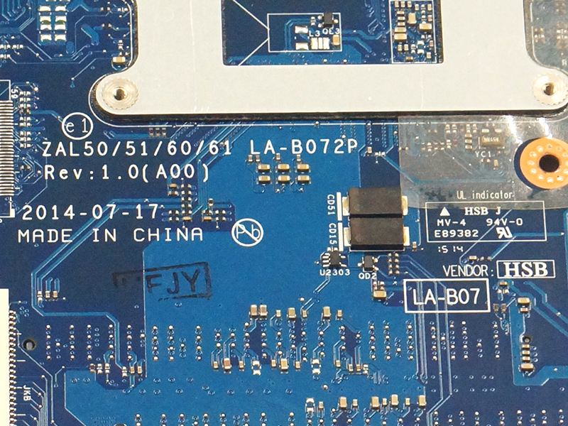 Dell Latitude 3450 3550 LA-B072P ZAL50/51/60/61 PicturesREV:1.0 Płyta główna do laptopa I7-5500U