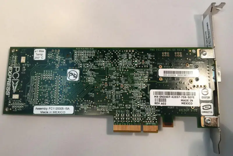 Karta Emulex LPE1150-E 4Gbit PCIe x4 Single Port FC HBA FC1120005-15A