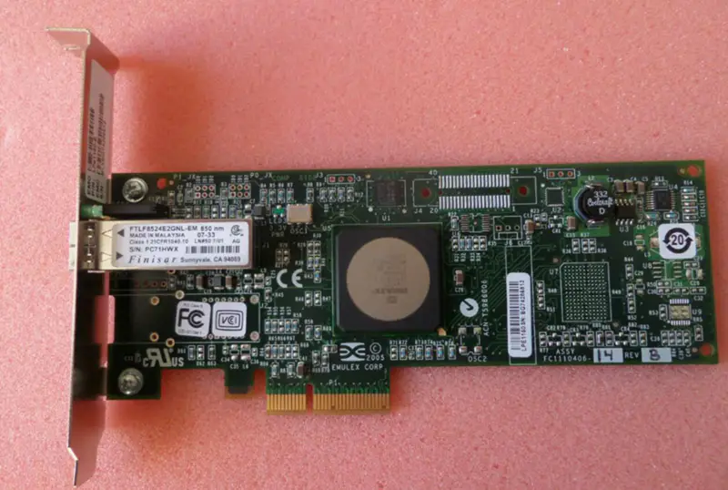 Karta Emulex LPE1150-E 4Gbit PCIe x4 Single Port FC HBA FC1120005-15B