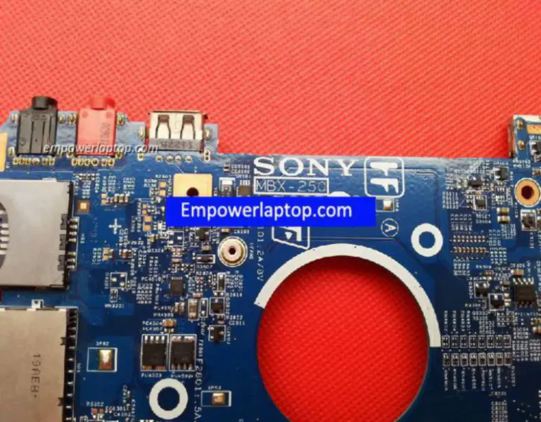 Płyta główna Sony MBX-250 48.4MP01.021 N12M-GS2-S-A1