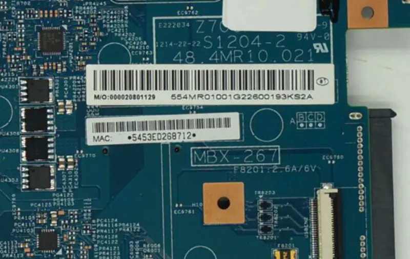 Płyta główna Sony MBX-267