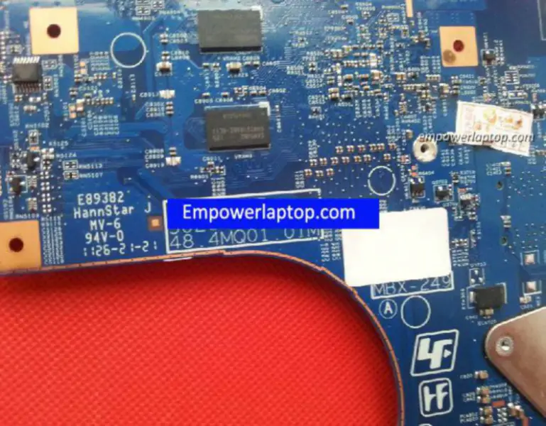 Płyta główna Sony MBX-249 MBX-249 A1829664A 48.4MQ01.01M N12M-GS2-S-A1