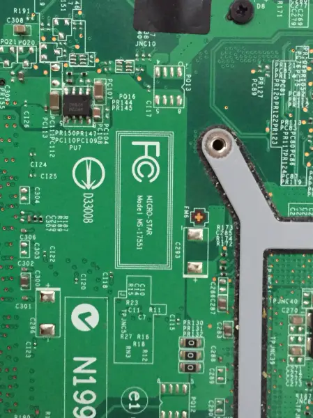 Płyta główna MSI CR70 MS-17551