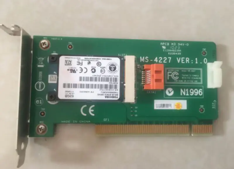 MICRO-STAR MS-4227 VER:1.0 Adapter dysku półprzewodnikowego z dyskiem SSD 62G