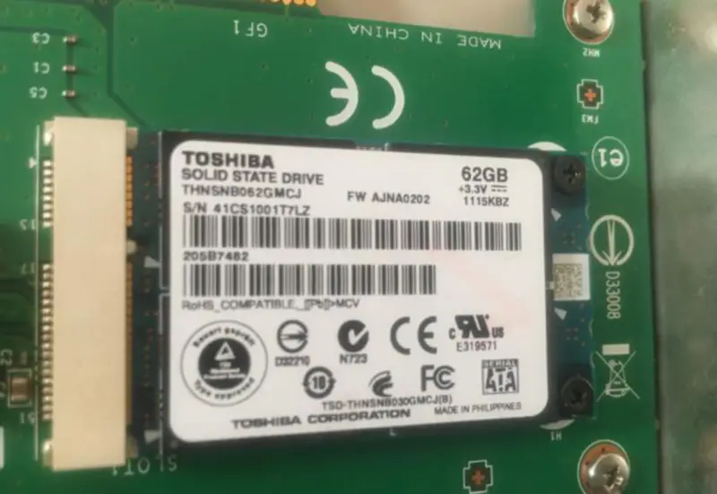 MICRO-STAR MS-4227 VER:1.0 Adapter dysku półprzewodnikowego z dyskiem SSD 62G