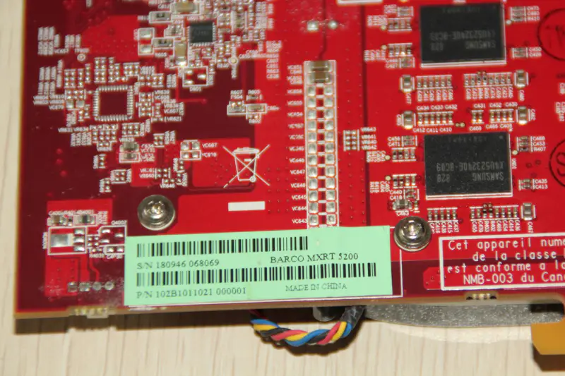 Karta graficzna BARCO MXRT 5200 AMD ATI FireGL V5600 512M