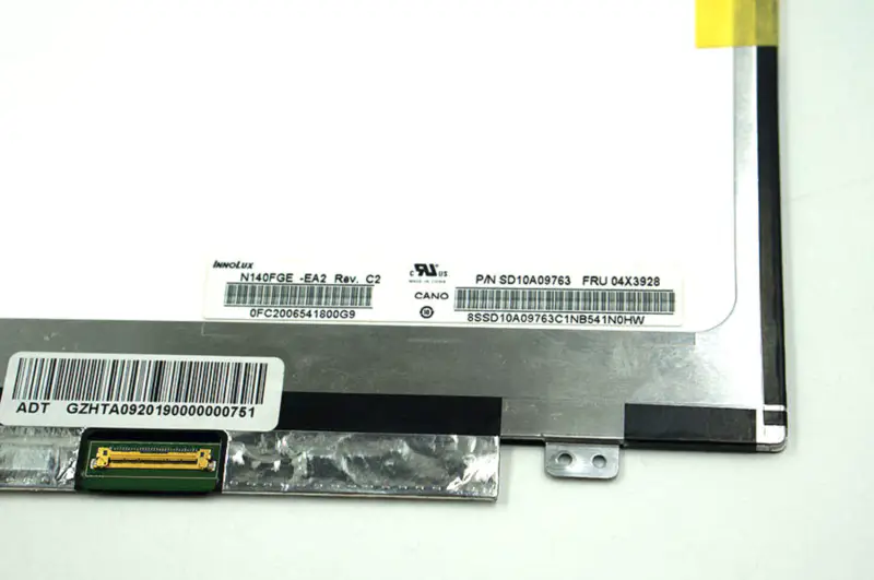 LTN140KT13 LP140WD2 TPB1 B140RTN02.3 N140FGE-EA2 Do paneli HP 840 Led Panel