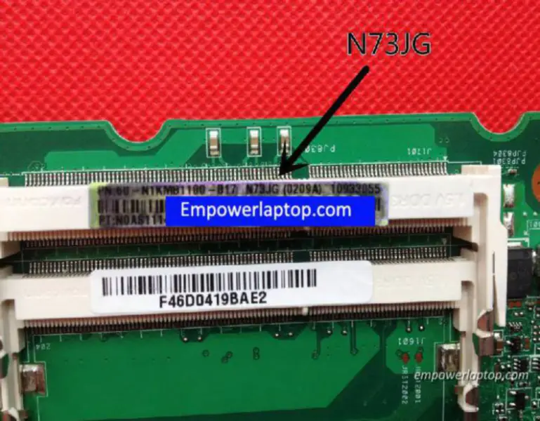 Płyta główna Asus N73JG