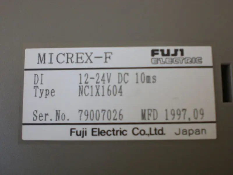 Fuji NC1X1604-W NC1X1604 Moduł PLC