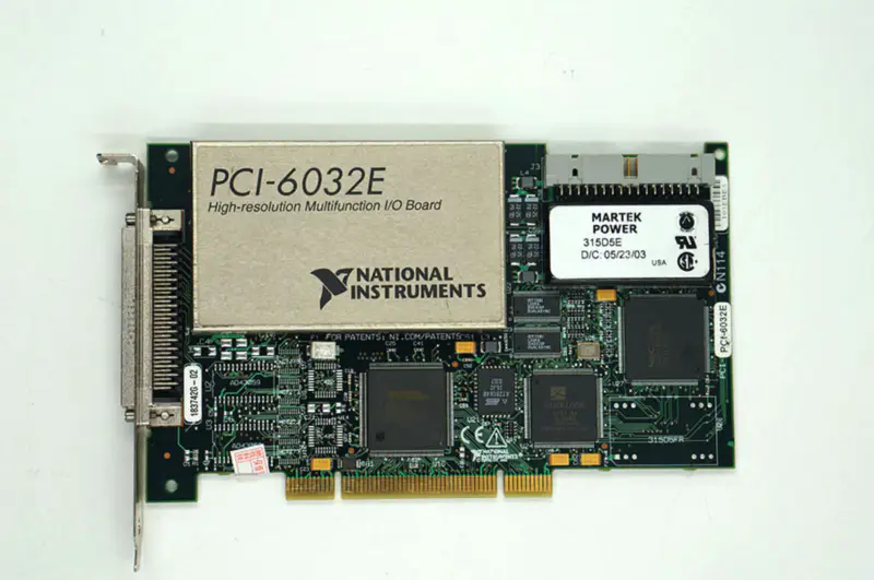 NI PCI-6032E Wielofunkcyjna karta we/wy wysokiej rozdzielczości DAQ element używany