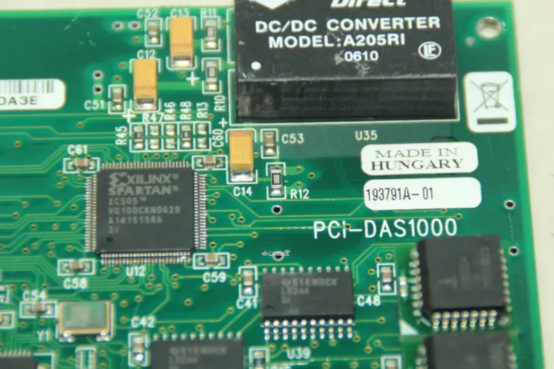 Wielofunkcyjna karta wejść analogowych PCI-DAS1000