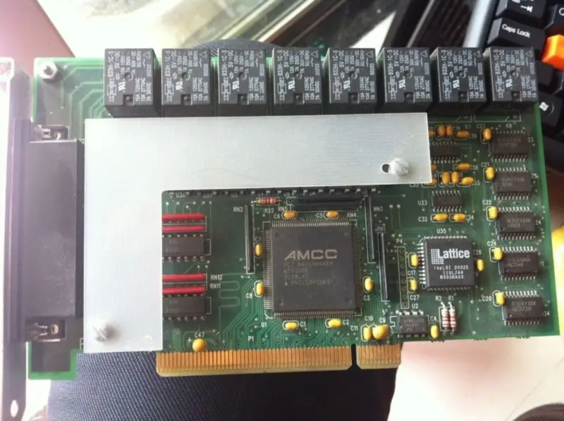 PCIP-SCOPE PCI-PDIS08 Karta zapisu danych