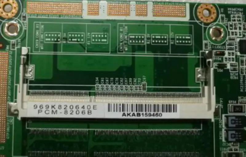 Przemysłowa płyta główna Advantech PCM-8206B REV.A1 19AK820620-02 969K820640E