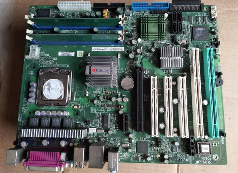 Medyczno-przemysłowa płyta główna SuperMicro PDSG4 LGA775 obsługująca SCSI