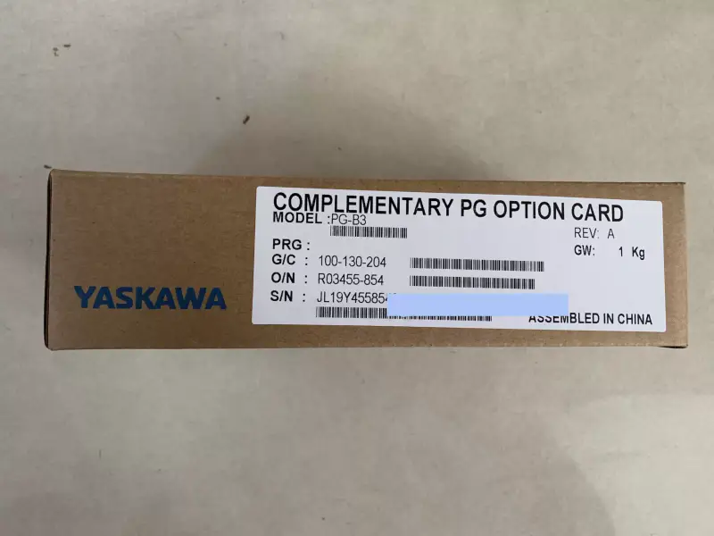 Yaskawa PG-B3 Bezpłatna karta opcji PG
